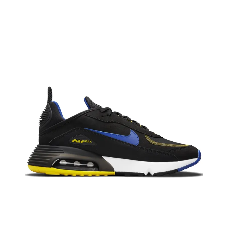 Nike Air Max 2090 Running Shoes Men Low Top Black/Yellow/Blue-1