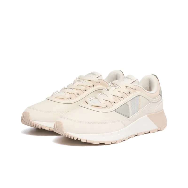 XTEP Cushioned Anti-Slip And Wear-Resistant Lightweight Low-Top Running Shoes Men's Beige-2