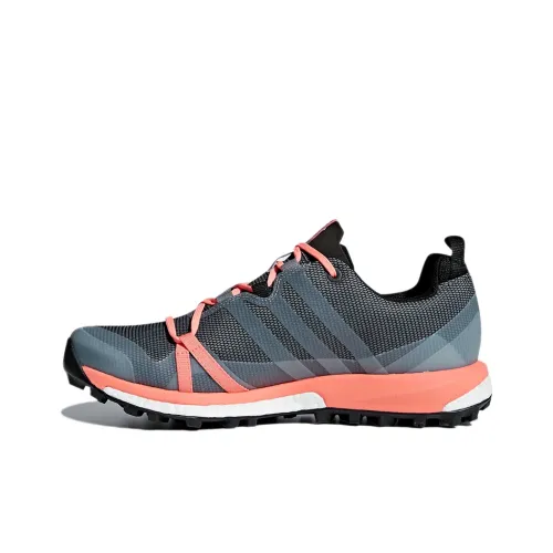 Adidas Terrex Agravic Hiking / Trekking Shoes Women's Low-Top Gray/Pink