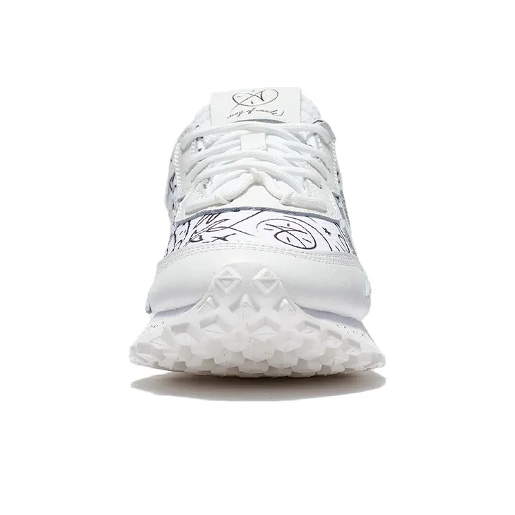 DFT LiNing 001 Wade Anti Slip Wear Resistant Low Top Sports Casual Shoes Women's White Black-4