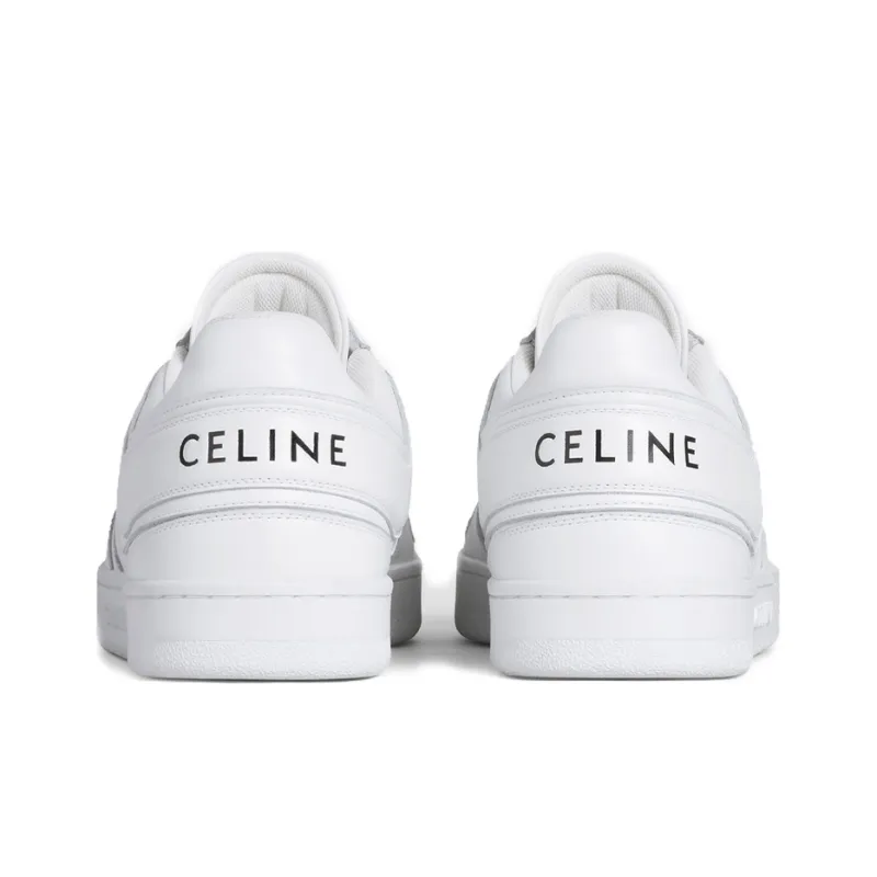CELINE TRAINER Stylish Skateboarding Shoes Women's White-3