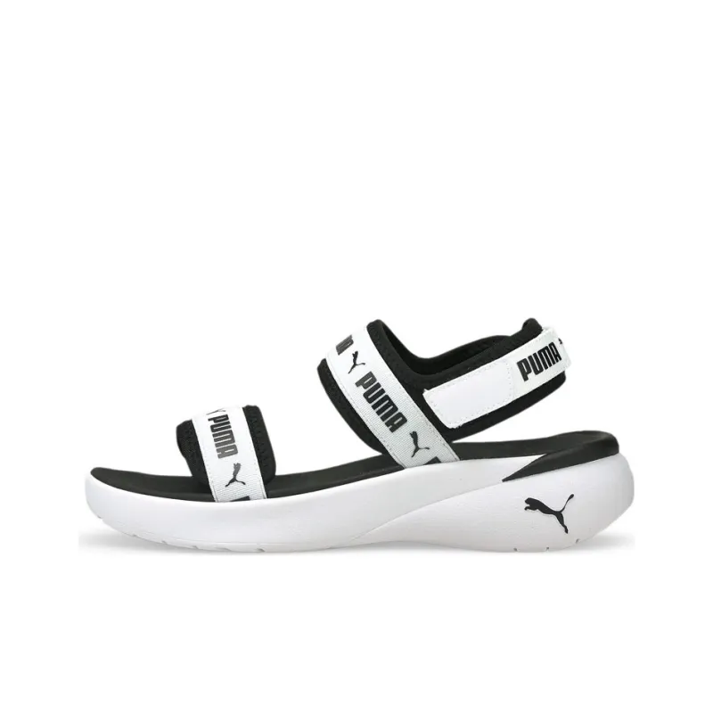 PUMA Sportie Sandal 'White Black' Women's-0