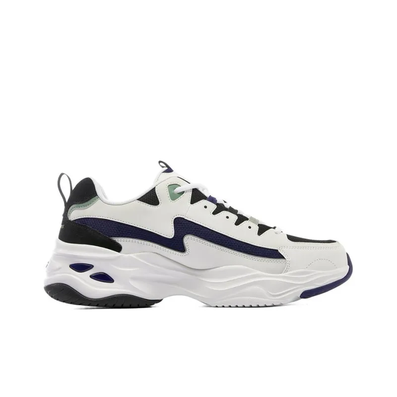 Skechers Knitshorts 'White Blue'-1