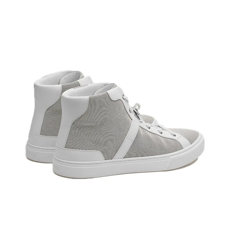 HERMES Daydream High Top Stylish Skateboarding Shoes Men's Purple White-3