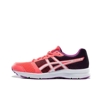 Asics Patriot 8 Lightweight Wear-resistant And Non-slip Low-Top Running Shoes Women's Orange White