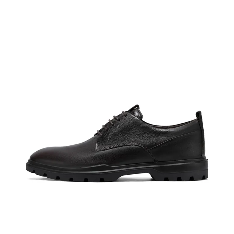 Ecco Compatible Model Collection Dress Shoes Men's Mocha-0