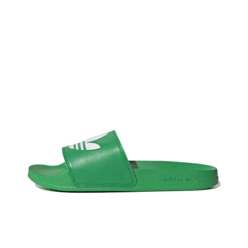 Adidas Originals Slide Slippers Unisex Green/White