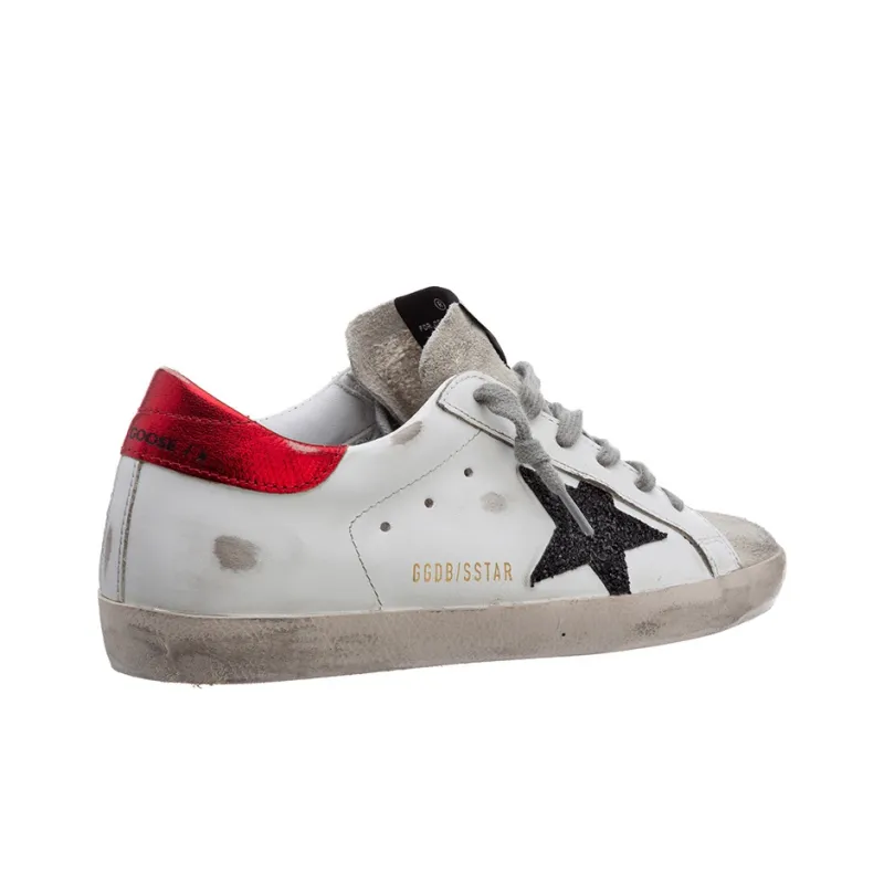 Golden Goose Super Star Low Top Skateboard Shoes Women's White-2
