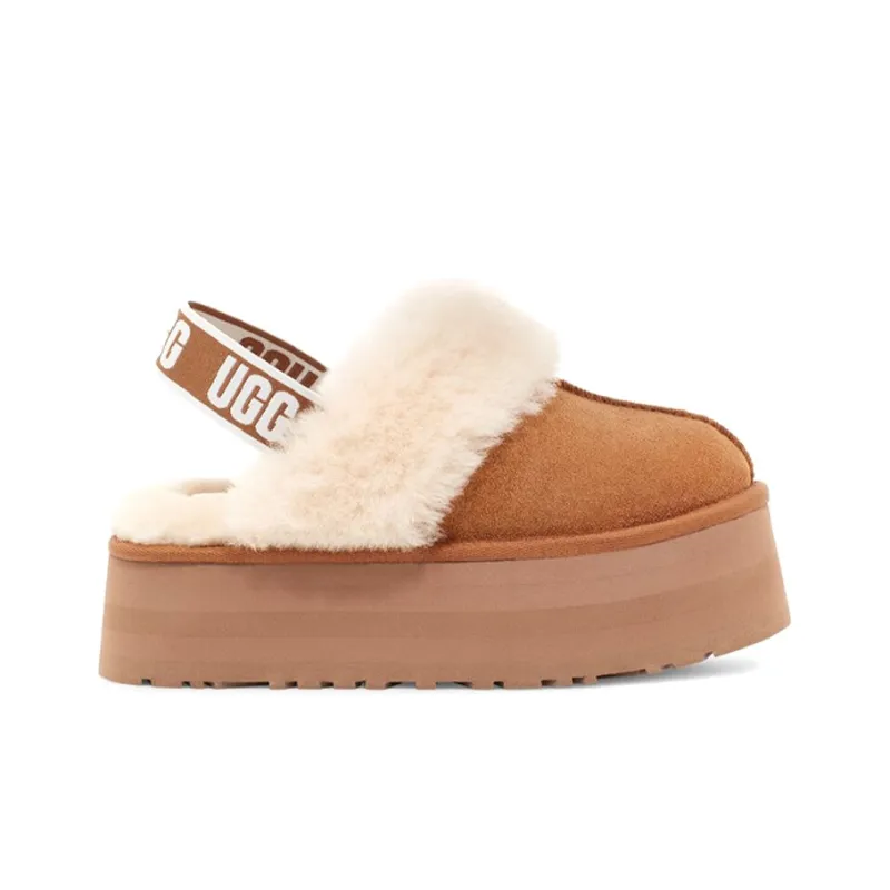 UGG Funkette Slipper Chestnut Women's-1