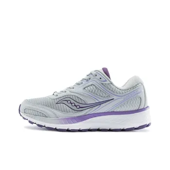 Saucony Cohesion 12 Lightweight Low-Top Running Shoes Women's Gray Purple