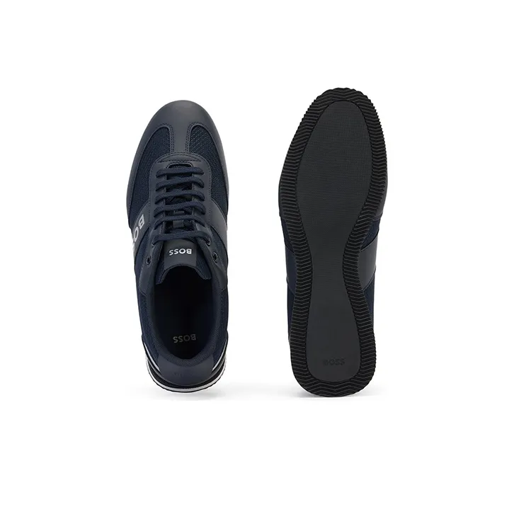 HUGO BOSS Casual Shoes Men Low Top Dark Blue-4