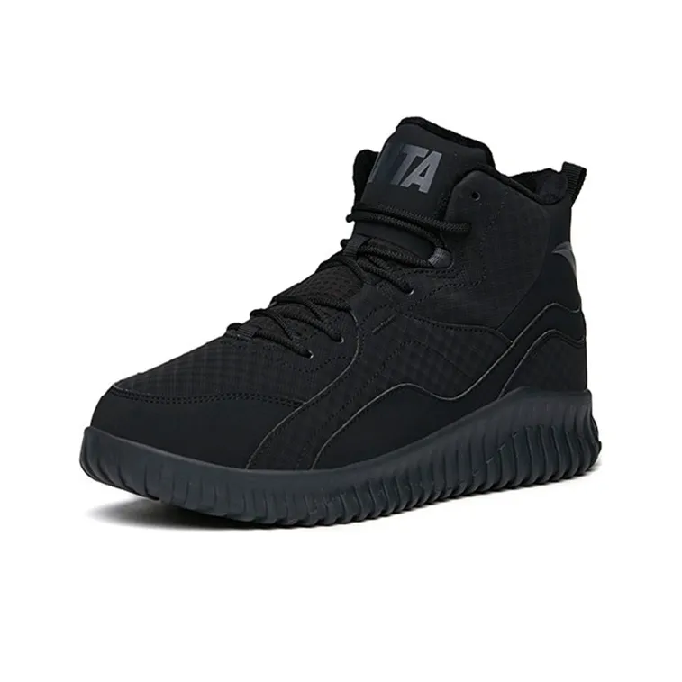 Anta Life Collection Mid Top Sports Casual Shoes Men's Black-2