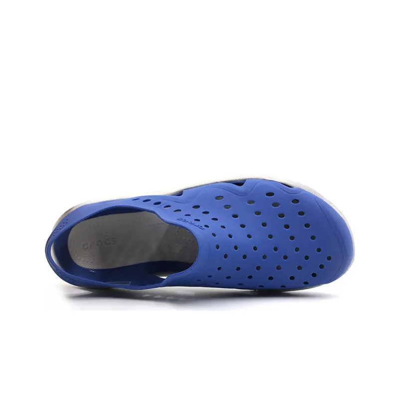 Crocs Swiftwater Wave Clogs Men's Blue-3
