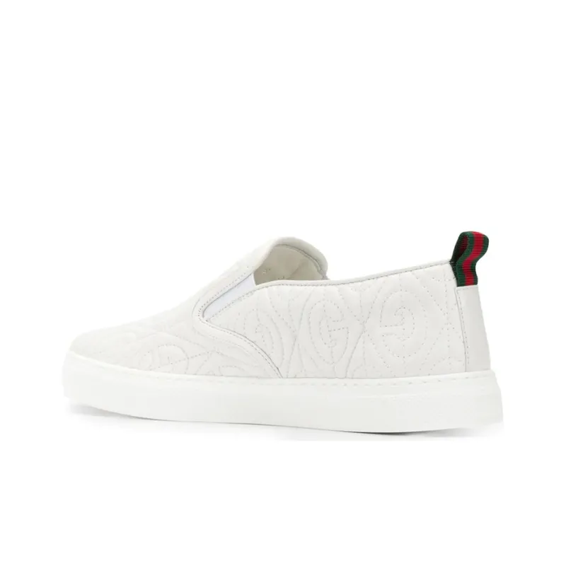 GUCCI Slip On 'Rhombus White'-4