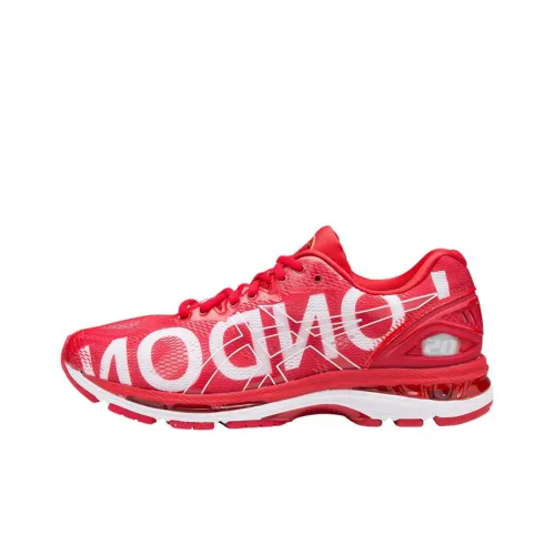 Asics GEL-Nimbus 20 Running Shoes Men Low-Top Red/White