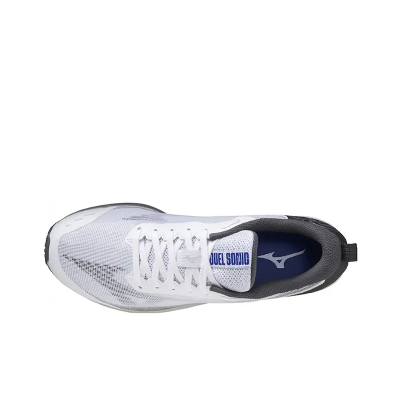 Mizuno Duel Sonic 2 Wide 'White Grey'-2