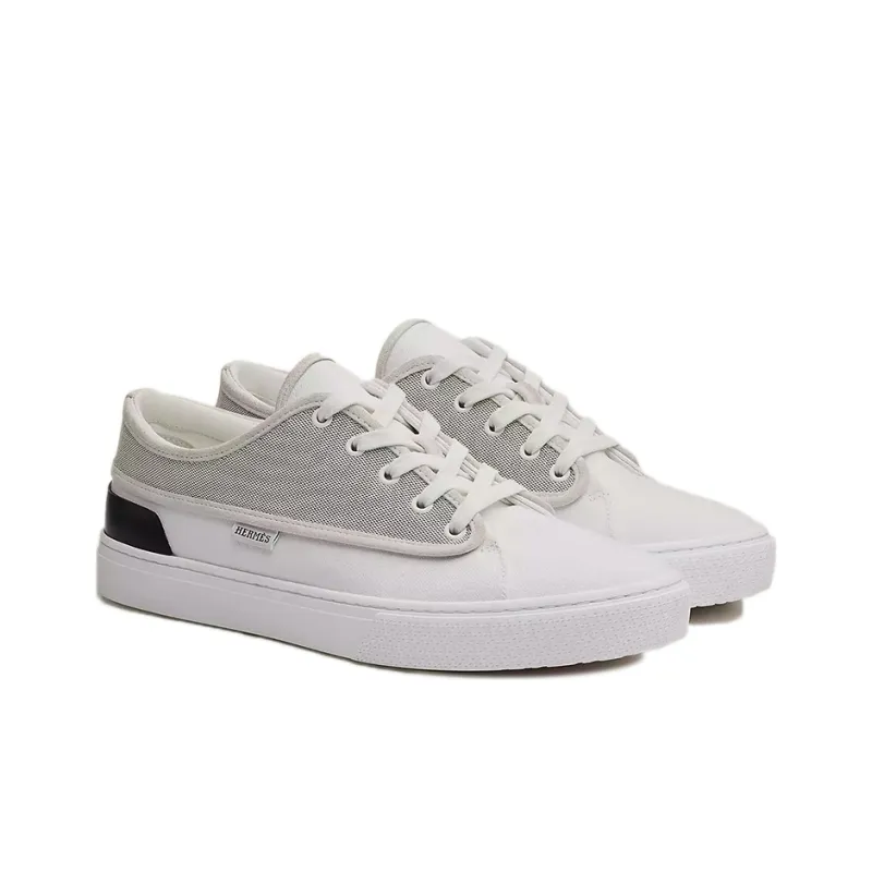 HERMES Envy Low Top Stylish Skateboarding Shoes Men's White-2