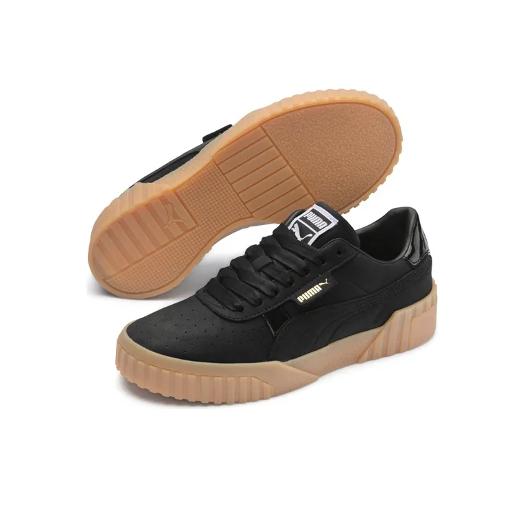 PUMA Cali Nubuck 'Black' Women's-1