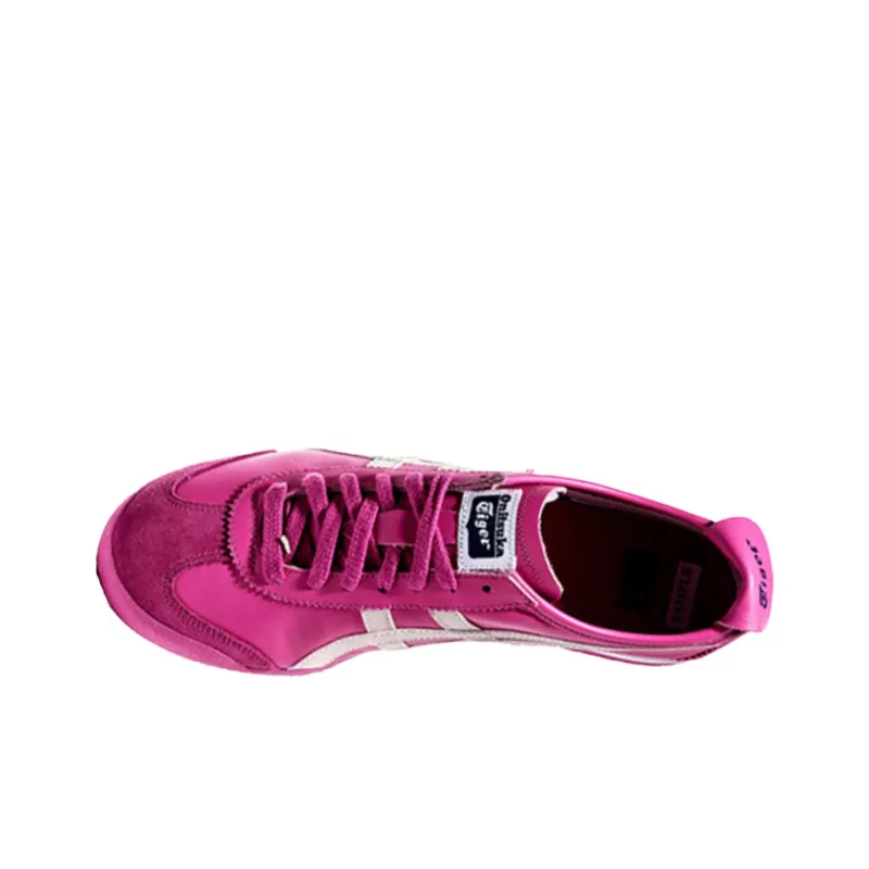 Onitsuka Tiger MEXICO 66 Casual Shoes Unisex Low Top Rose Red/White-2