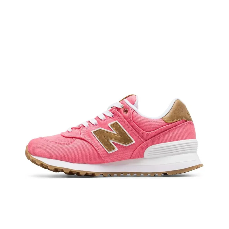 New Balance 574 Pink Beewax Women's-0