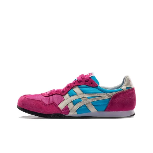 Onitsuka Tiger Serrano Casual Shoes Unisex Low-Top Pink/Blue/White/Black