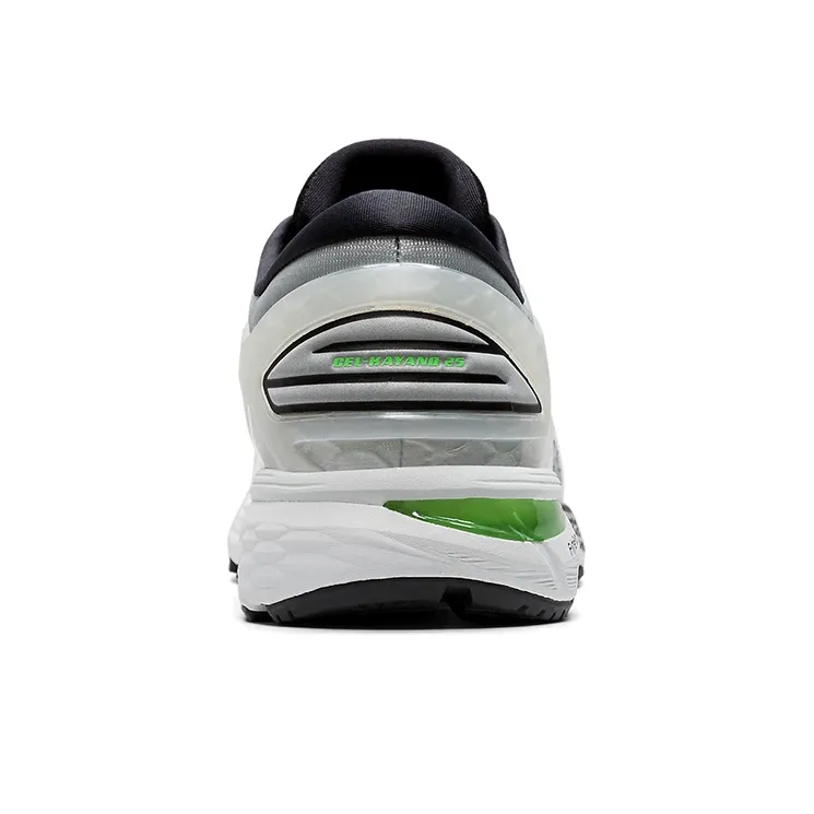 Asics Gel-Kayano 25 Wear-Resistant Low-Top Running Shoes Men's Gray Green 4E-Width-4