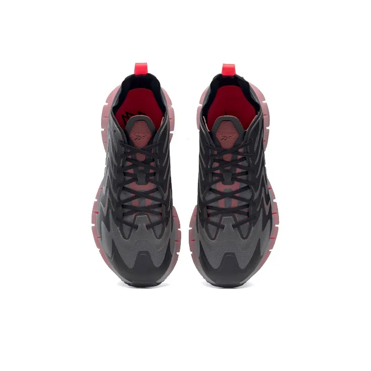 Reebok Zig Kinetica 21 'Pure Grey Neon Cherry-3