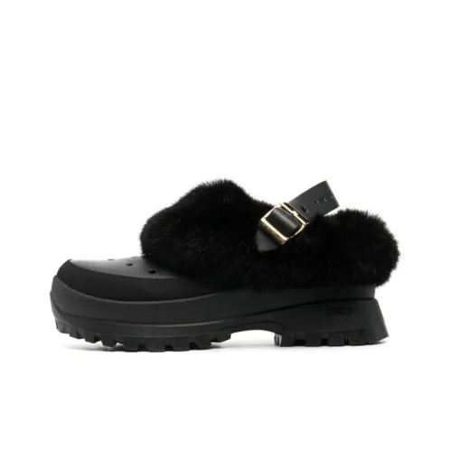 Stella McCartney Trace Faux-fur Trimmed Mules