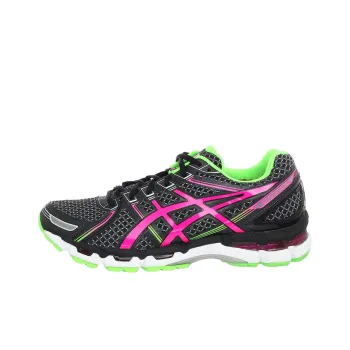 Asics Gel-Kayano 19 Running Shoes Women's Low-Top Black/Pink