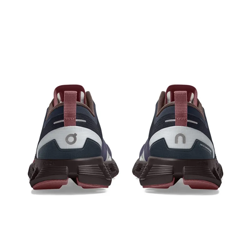 On Cloud X Shift Rebound Cushioning Breathable Abrasion Resistant Slip Resistant Low Top Running Shoes Men's Ink Black-3