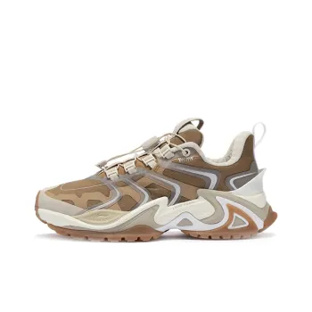 LiNing Cat Paw X Claw ACE Low Top Running Shoes Women's Bone Brown