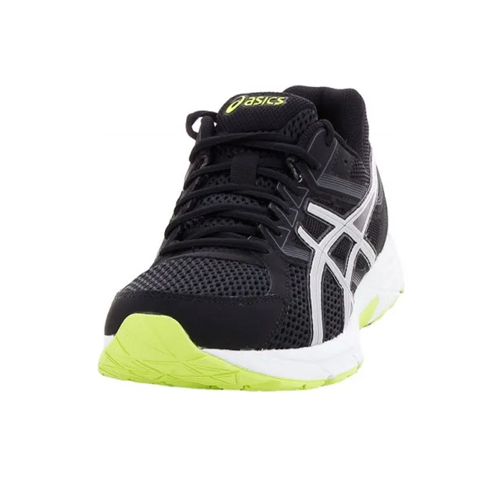 Asics Gel-Contend 3 Wear-Resistant Low-Top Running Shoes Men's Black Green-2