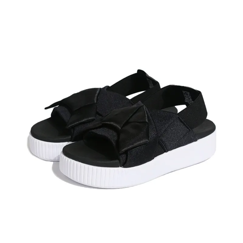 PUMA Platform Slide K 'Black' Women's-2