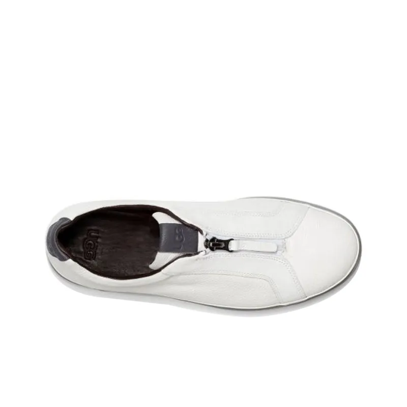 UGG Cali Low top Zip up Sneakers White-4