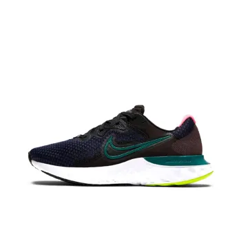 Nike Renew Run 2 Running Shoes Women's Low-Top Blue/Green/Black