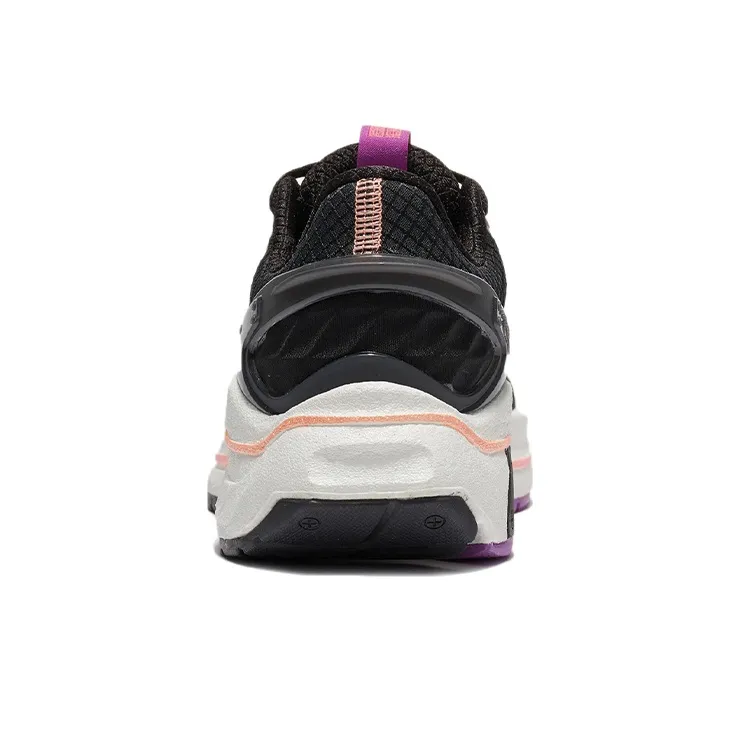 LiNing Furious Rider 5.0 Low Top Running Shoes Women's Black Purple-5