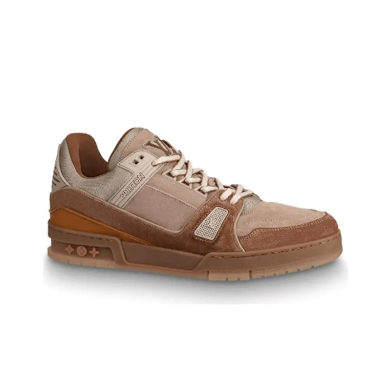 LOUIS VUITTON Trainer Beige Brown-1