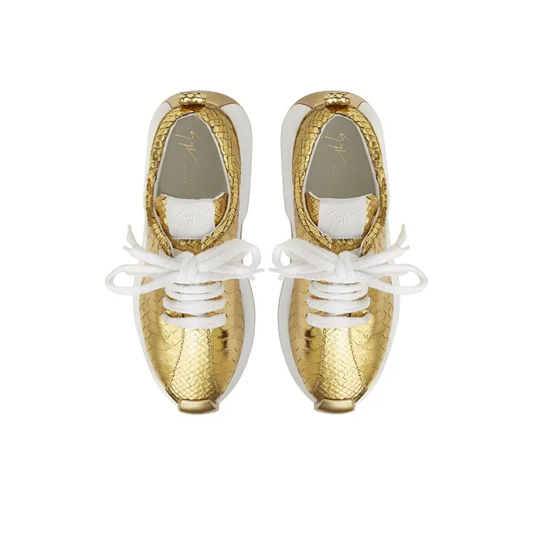 Giuseppe Zanotti/GZ Fero Low-Top Casual Shoes Men's Gold-4