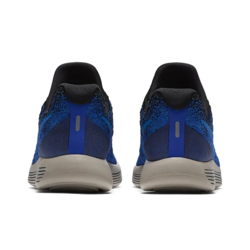 Nike LunarEpic Low Flyknit 2 'Black Blue'-4