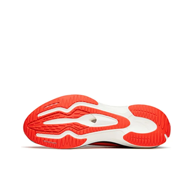 ANTA Running Series Sneakers Wormhole Tech 'Orange Red Black'-4