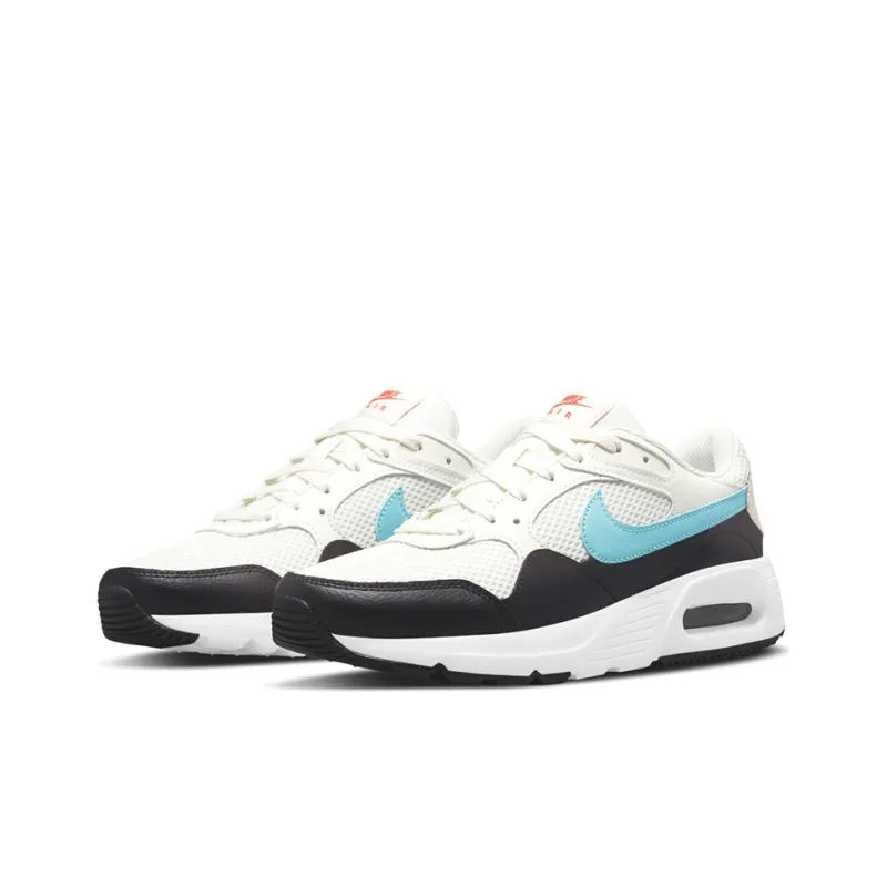 Nike Air Max Sc Sail Black White Turquoise Blue Women's-2