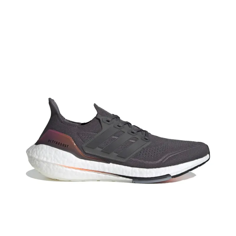 Adidas Ultra Boost 21 Grey Screaming Orange-1