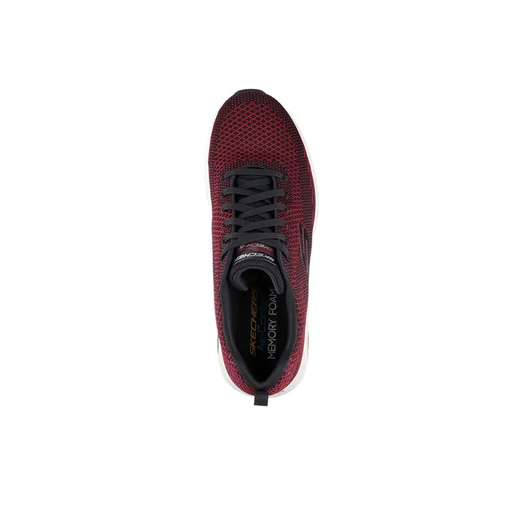 Skechers Skech-Air Extreme Cushioning Anti-Slip And Wear-Resistant Low-Top Casual Running Shoes Men's Red-3