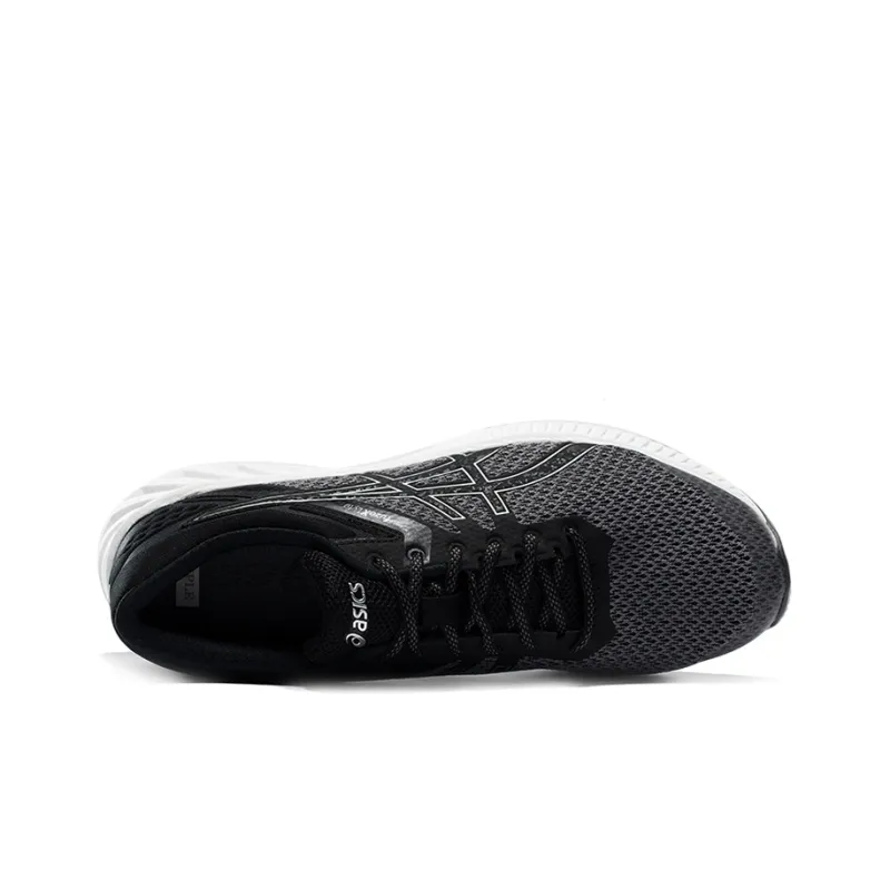 Asics Fuzex Lyte 2 Low Top Running Shoes Men's Black White-2