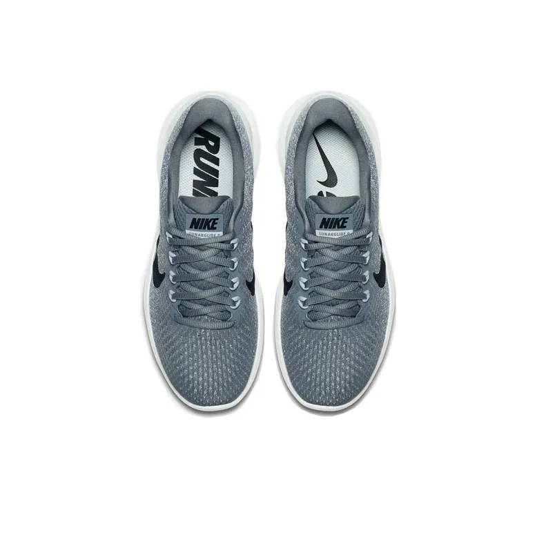 Nike Lunarglide 9 Cool Grey Black Pure Platinum Women's-3