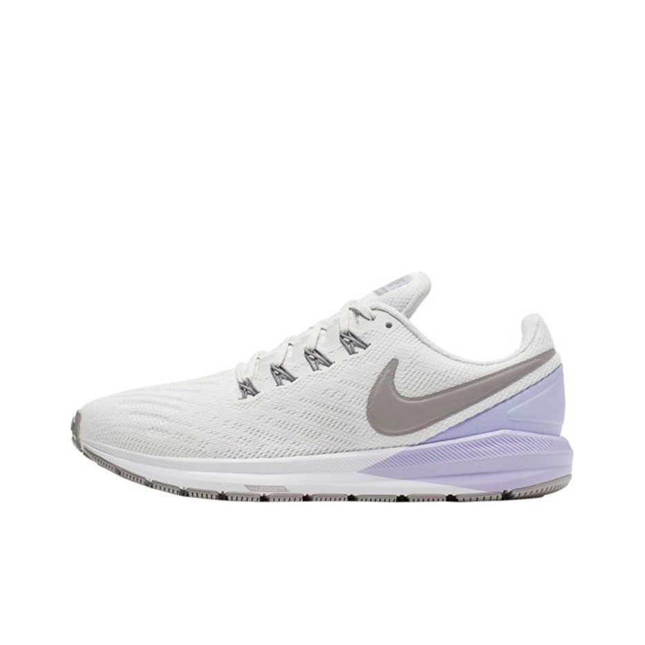 Nike air zoom structure 22 women's running shoes pink / grey best sale