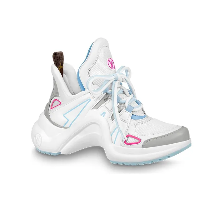 LOUIS VUITTON Archlight 1.0 Sneakers 'White Blue Grey' Women's-1