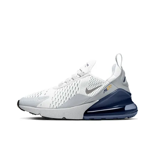 Nike Air Max 270 White Midnight Navy GS