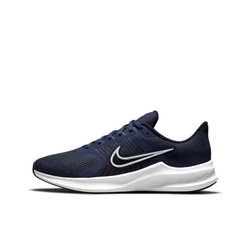 Nike Downshifter 11 Running Shoes Men Low-Top Blue/Black