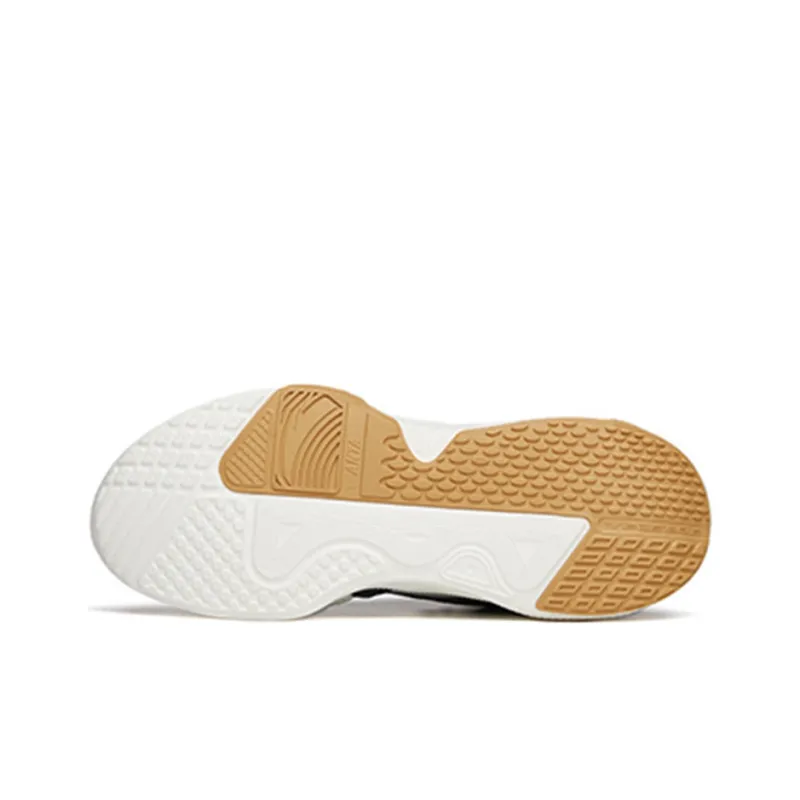 Anta Mix 4.0 MIX4.0 Anti-Slip And Wear-Resistant Coverage Support Low-Top Sports Casual Shoes White Gray-5